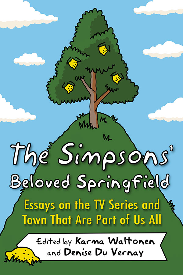 cover of book on the Simpsons by Karma Waltonen, UWP
