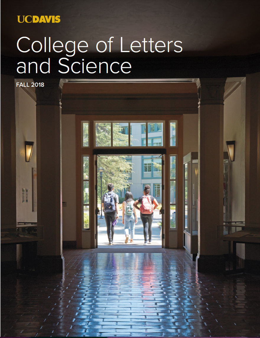 2018 Letters and Science Magazine cover