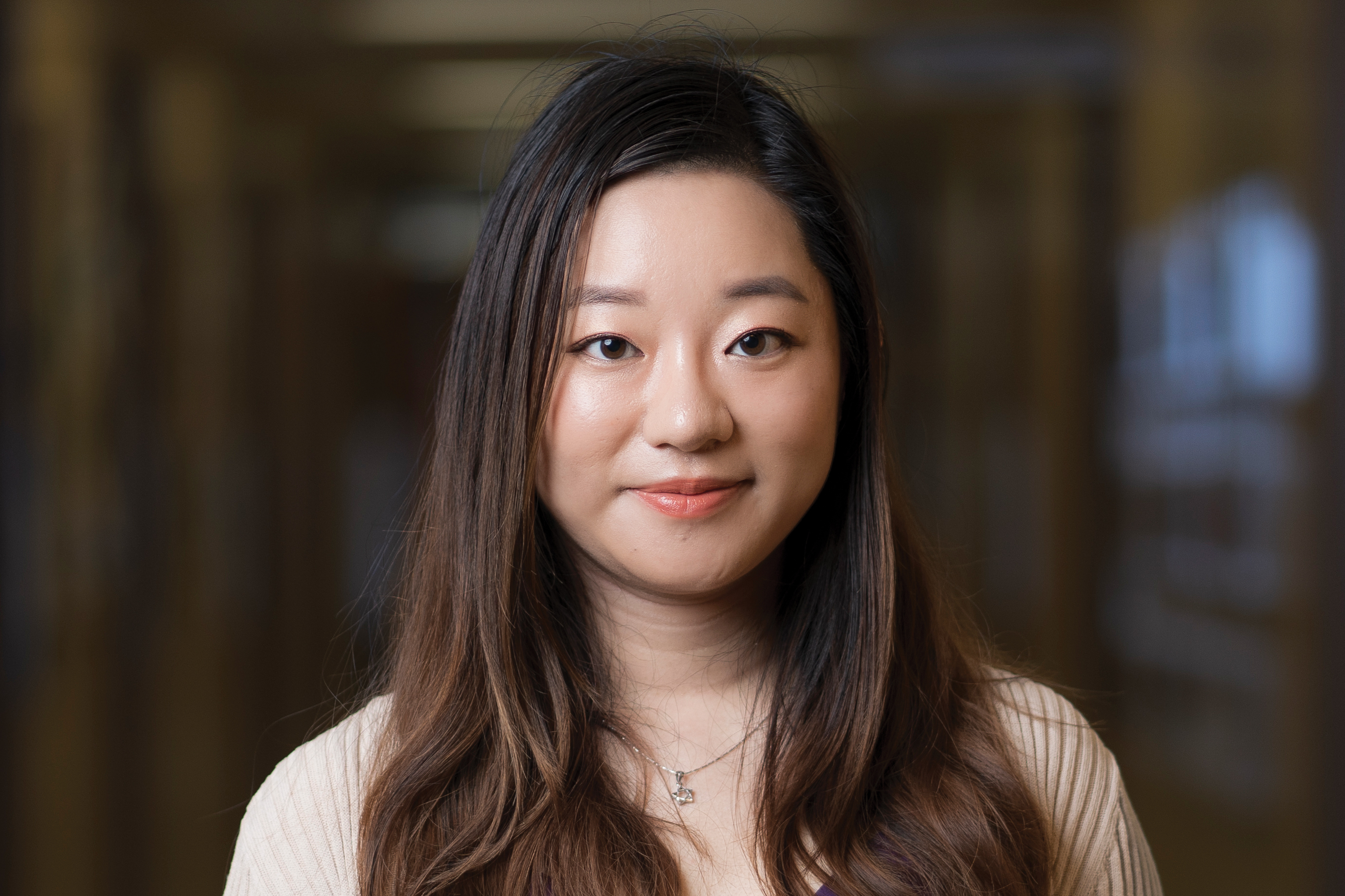 Portrait photo of UC Davis communication graduate student Jade Featherstone