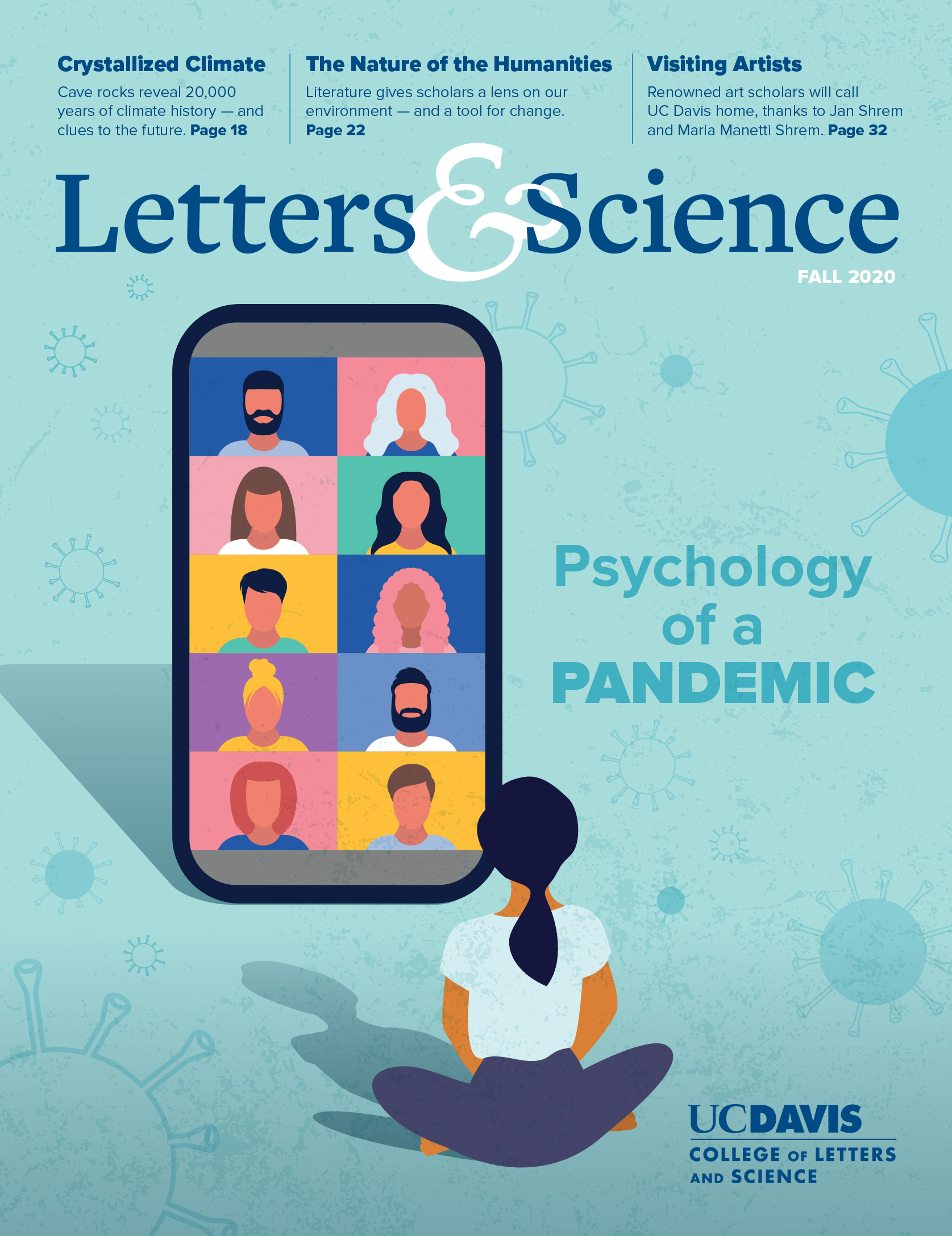 Letter and Science magazine cover