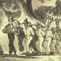 Depiction of slavery
