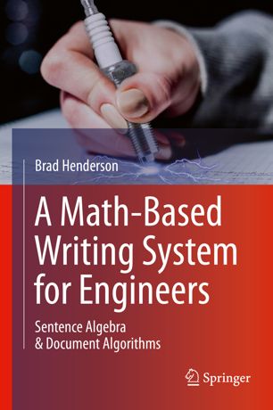 book cover showing a hand writing with a pen