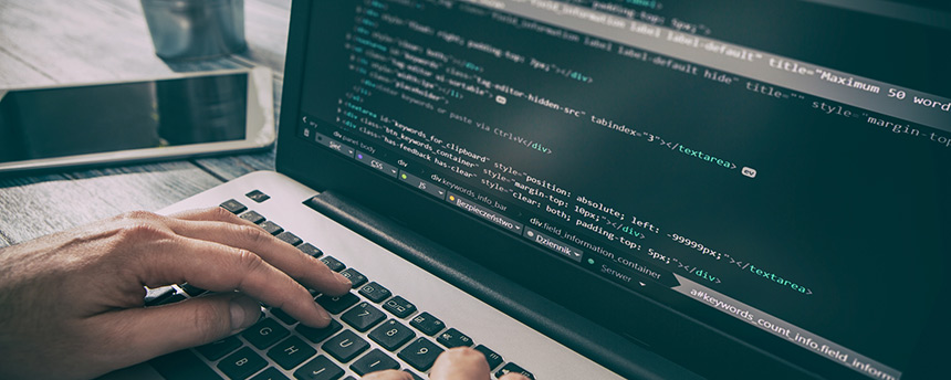 Mastering computer code is part of the challenge for web developers. (Getty Images)