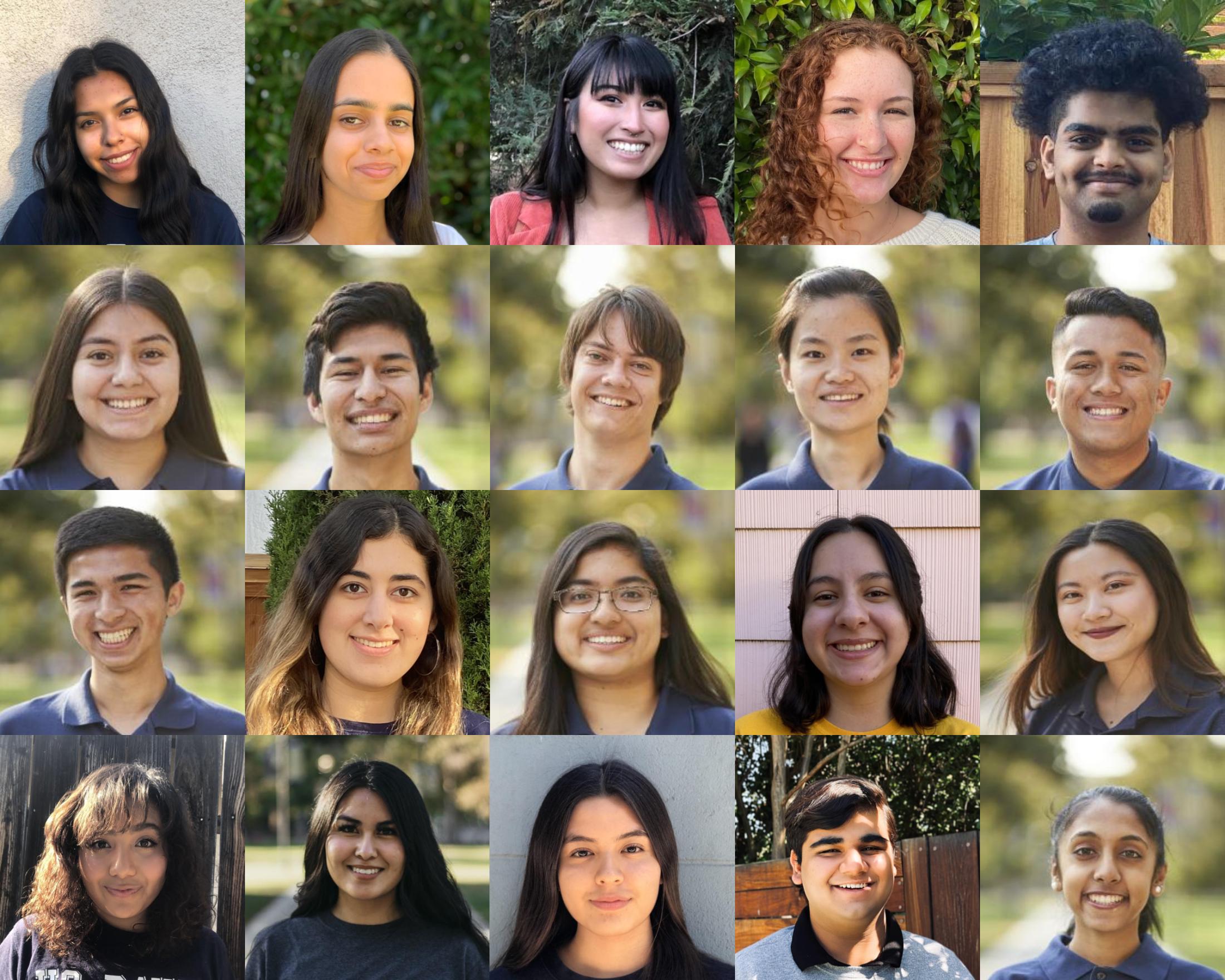 2020-2021 Ambassadors of Letters and Science