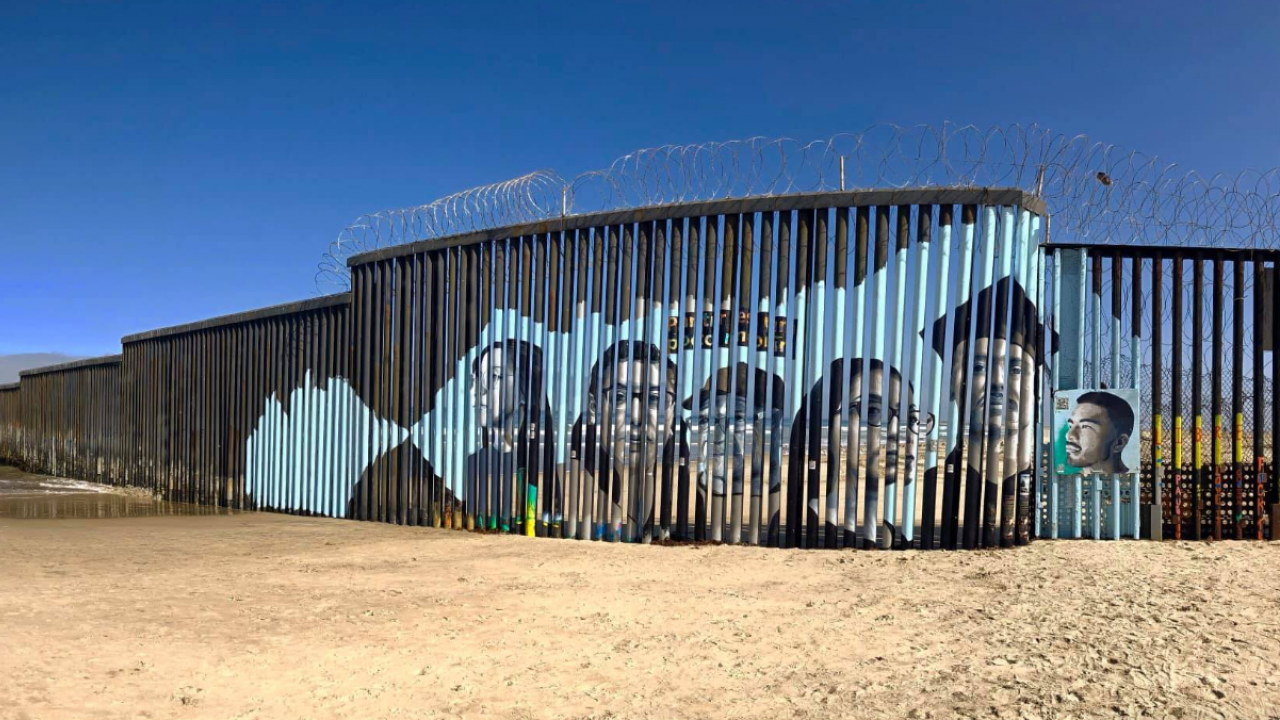 Doctoral Student Leads Mural Project on Border Wall | UC Davis College ...