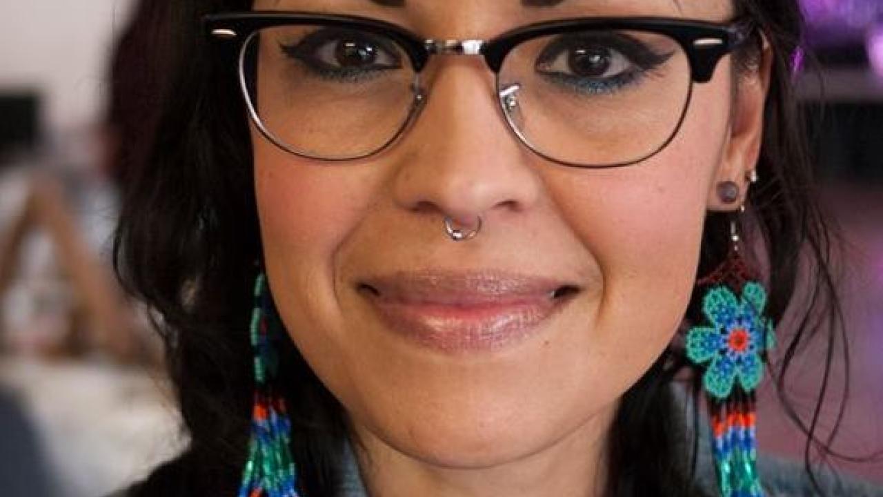 Tina Curiel-Allen photo of Tina Curiel-Allen, Chicano studies student, author of this essay