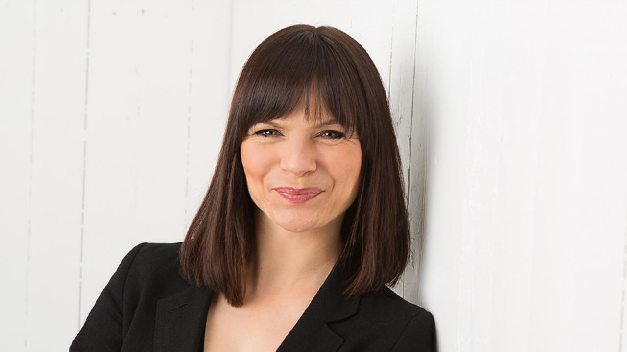 Portrait photo of UC Davis psychologist Weibke Bleidorn, who has won a sixth early career award for research on personality development.