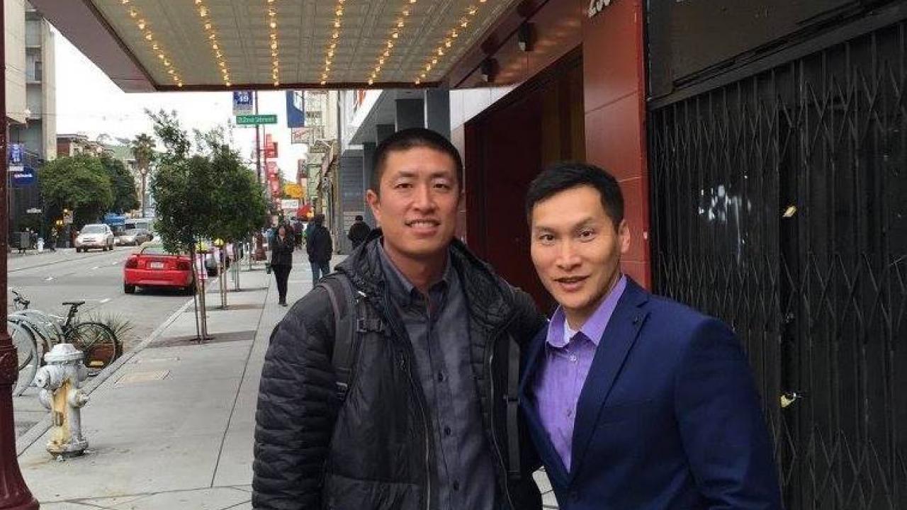 Ben Wang and Eddy Zheng