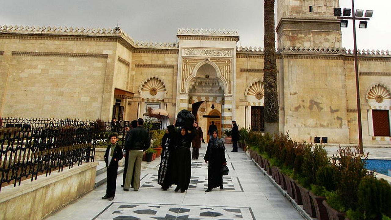 Umayyad Mosque in Syria. mosque