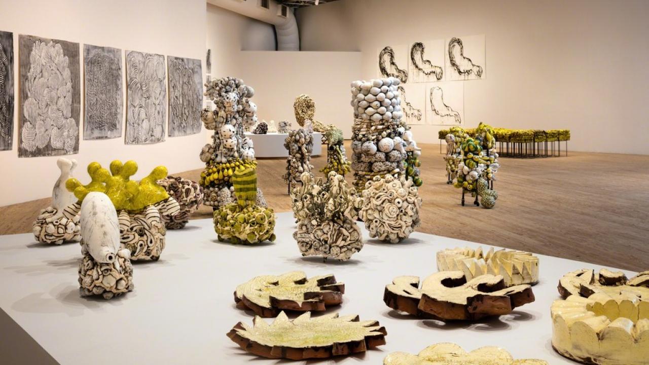 Annabeth Rosen, retrospective, art, Houston contemporary, Guggenheim