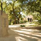 Native American contemplative garden at UC Davis