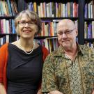 Picture of Anna Maria Busse Berger and Henry Spiller, music faculty at UC Davis