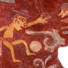 Scene from an ancient mural