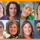 Headshots of eight UC Davis faculty elected as AAAS fellows 