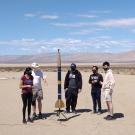 Students from the UC Davis First Nations Launch team.