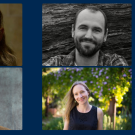 Featured clockwise, Julia Chamberlain, Brian Halpin, Margaret Ronda, Mark Verbitsky are the recipients of the 2023 College of Letters and Science Teaching Awards.