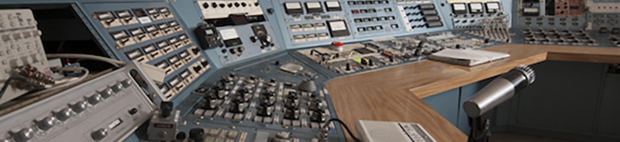Crocker Nuclear Laboratory control room