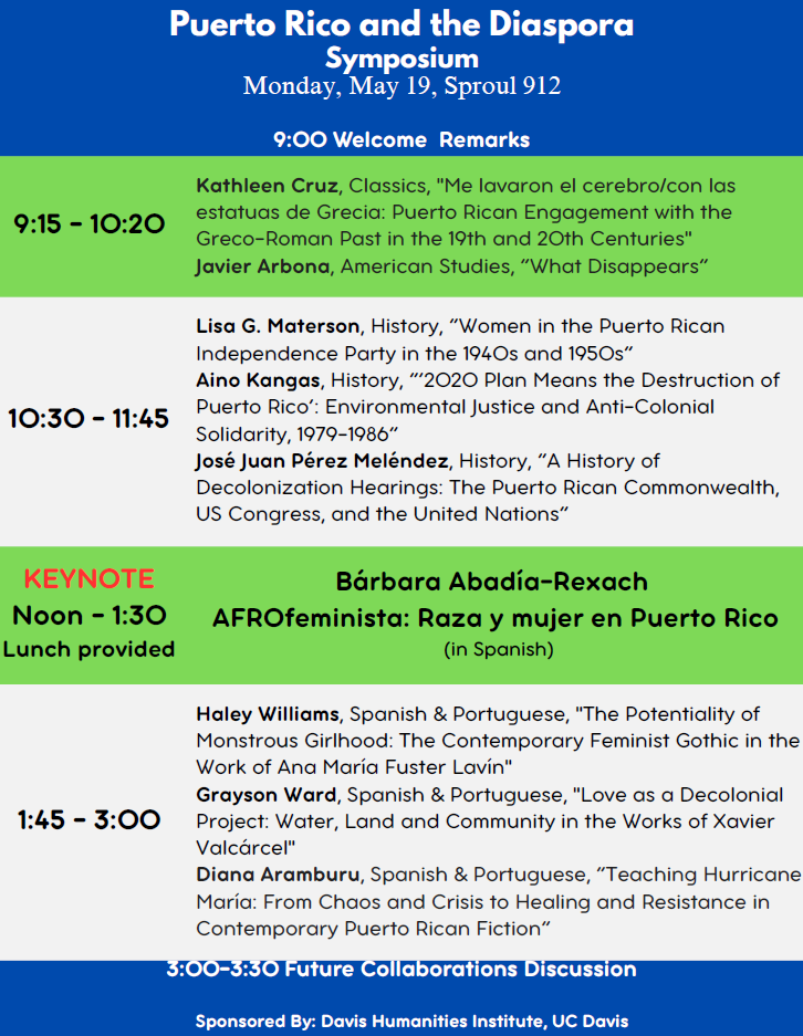 Symposium Agenda