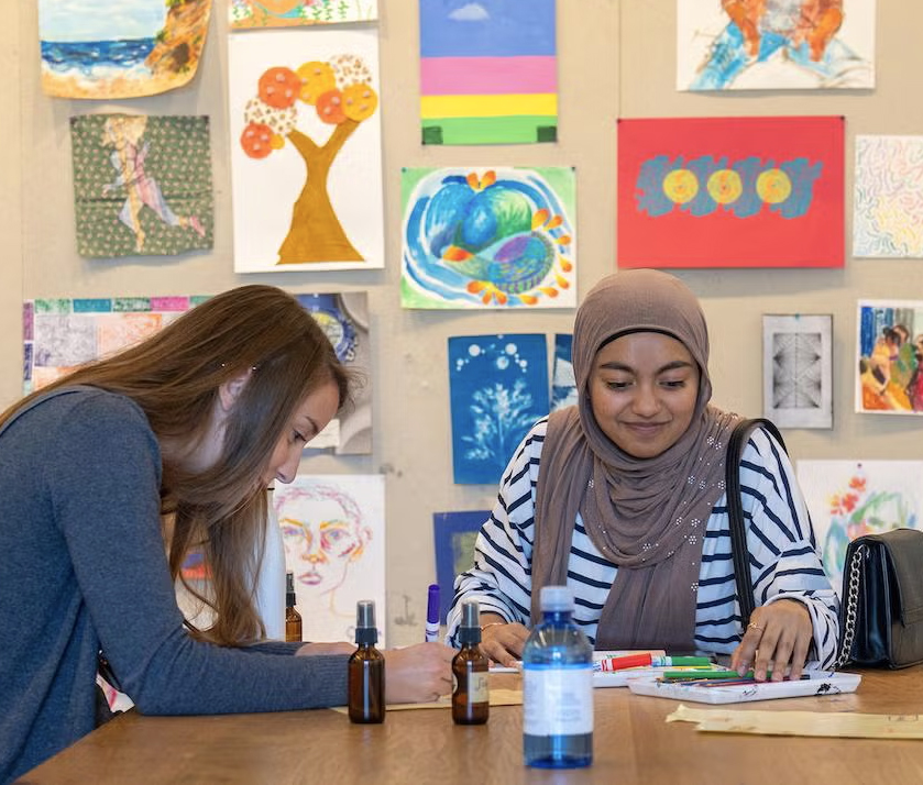 Museum Studies students working
