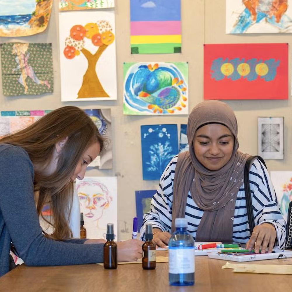 Museum Studies students working