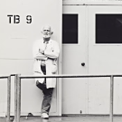 Robert Arneson, a member of the art faculty over four decades, in front of TB 9, 1991. (Copyright Estate of Robert Arneson/Licensed by VAGA at Artists Rights Society, New York, New York)